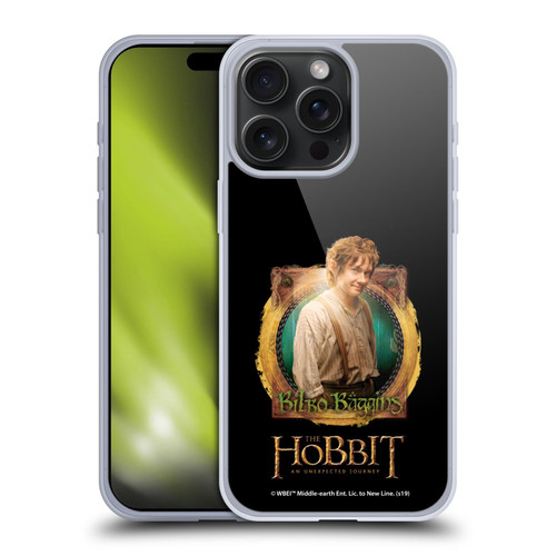 The Hobbit An Unexpected Journey Key Art Bilbo Soft Gel Case for Apple iPhone 15 Pro Max