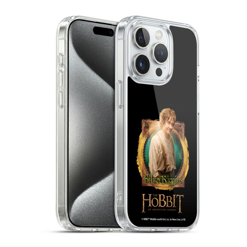 The Hobbit An Unexpected Journey Key Art Bilbo Soft Gel Case for Apple iPhone 15 Pro & MagSafe