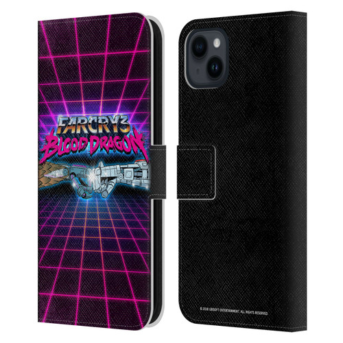 Far Cry 3 Blood Dragon Key Art Fist Bump Leather Book Wallet Case Cover For Apple iPhone 15 Plus