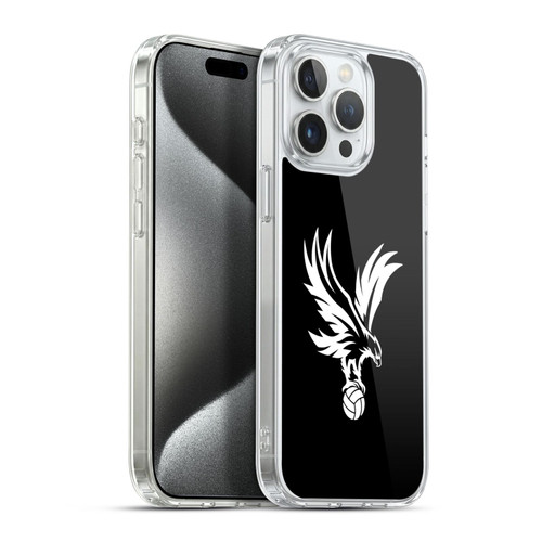 Crystal Palace FC Crest Eagle Grey Soft Gel Case for Apple iPhone 15 Pro Max & MagSafe