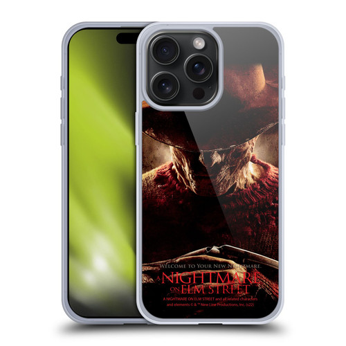 A Nightmare On Elm Street (2010) Graphics Freddy Key Art Soft Gel Case for Apple iPhone 15 Pro Max