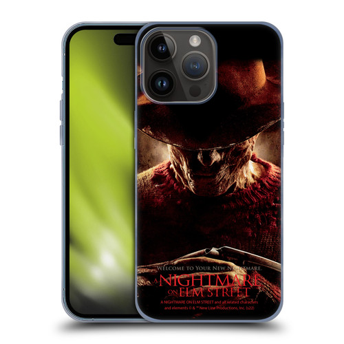 A Nightmare On Elm Street (2010) Graphics Freddy Key Art Soft Gel Case for Apple iPhone 15 Pro Max