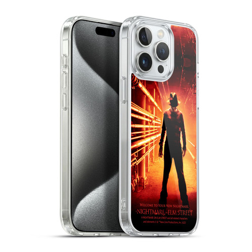 A Nightmare On Elm Street (2010) Graphics Freddy Poster Soft Gel Case for Apple iPhone 15 Pro Max & MagSafe