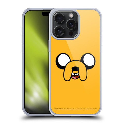 Adventure Time Graphics Jake The Dog Soft Gel Case for Apple iPhone 15 Pro Max & MagSafe
