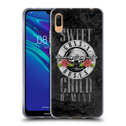 Guns N' Roses Vintage Sweet Child O' Mine Soft Gel Case for Huawei Y6 Pro (2019)