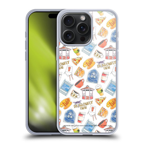 Gilmore Girls Graphics Icons Soft Gel Case for Apple iPhone 15 Pro Max