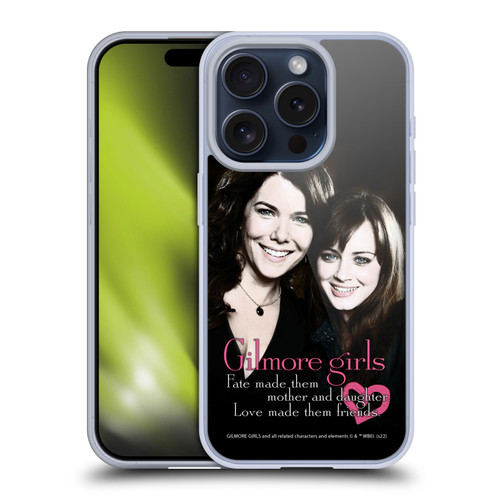 Gilmore Girls Graphics Fate Made Them Soft Gel Case for Apple iPhone 15 Pro
