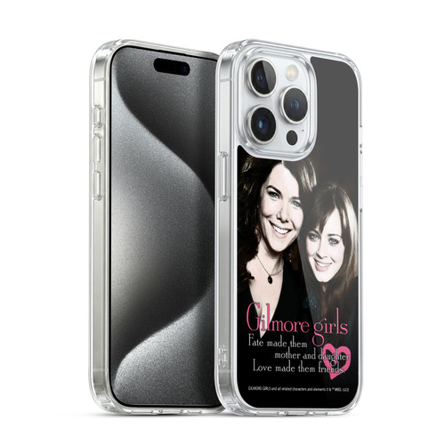 Gilmore Girls Graphics Fate Made Them Soft Gel Case for Apple iPhone 15 Pro & MagSafe