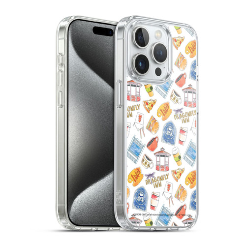 Gilmore Girls Graphics Icons Soft Gel Case for Apple iPhone 15 Pro & MagSafe