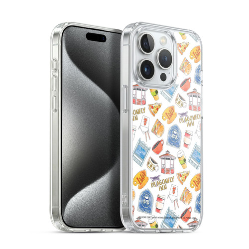 Gilmore Girls Graphics Icons Soft Gel Case for Apple iPhone 15 Pro & MagSafe