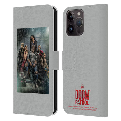 Doom Patrol Graphics Poster 1 Leather Book Wallet Case Cover For Apple iPhone 15 Pro Max