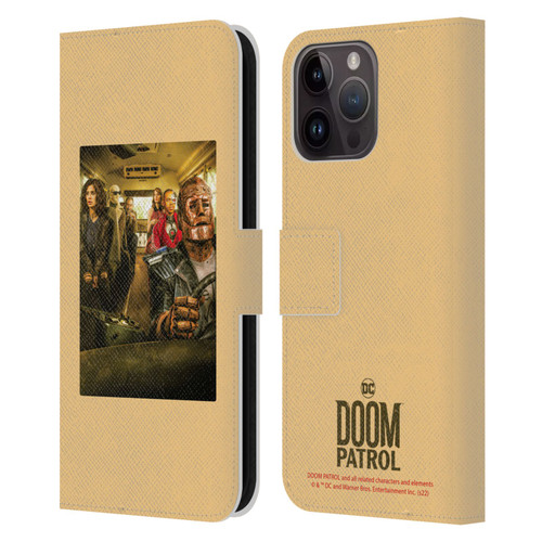 Doom Patrol Graphics Poster 2 Leather Book Wallet Case Cover For Apple iPhone 15 Pro Max