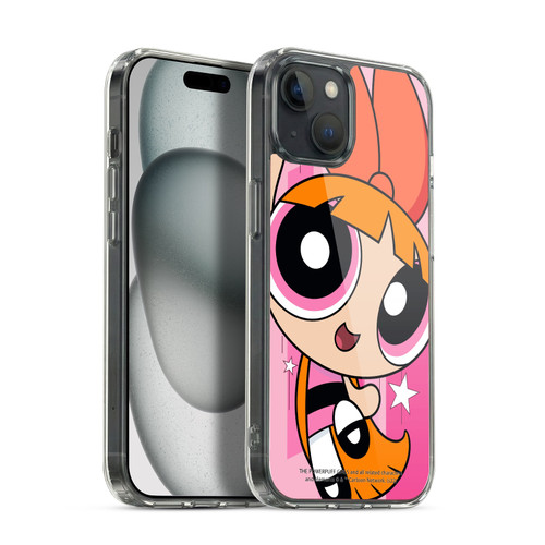 The Powerpuff Girls Graphics Blossom Soft Gel Case for Apple iPhone 15 Plus & MagSafe
