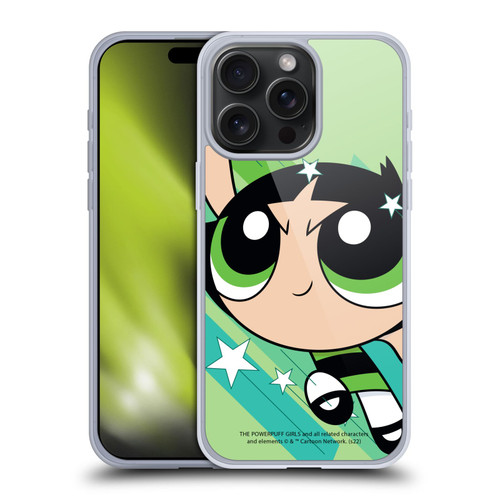 The Powerpuff Girls Graphics Buttercup Soft Gel Case for Apple iPhone 15 Pro Max