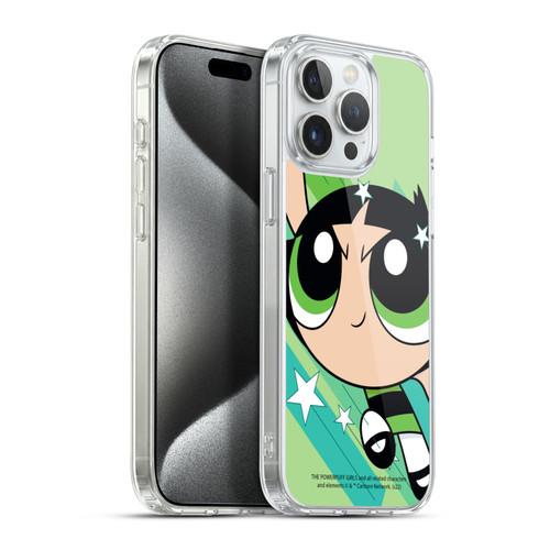 The Powerpuff Girls Graphics Buttercup Soft Gel Case for Apple iPhone 15 Pro Max & MagSafe