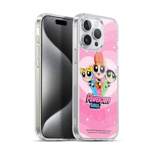 The Powerpuff Girls Graphics Group Soft Gel Case for Apple iPhone 15 Pro Max & MagSafe