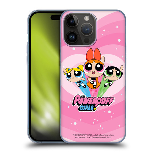 The Powerpuff Girls Graphics Group Soft Gel Case for Apple iPhone 15 Pro Max