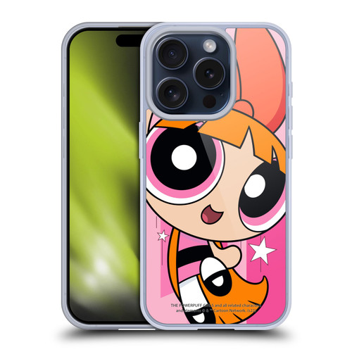 The Powerpuff Girls Graphics Blossom Soft Gel Case for Apple iPhone 15 Pro & MagSafe