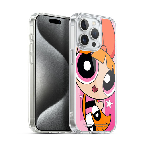 The Powerpuff Girls Graphics Blossom Soft Gel Case for Apple iPhone 15 Pro & MagSafe