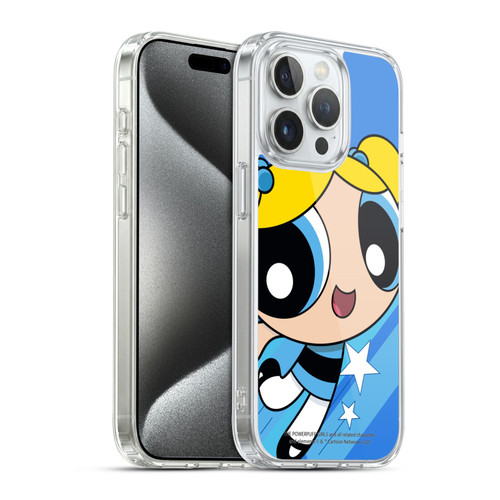 The Powerpuff Girls Graphics Bubbles Soft Gel Case for Apple iPhone 15 Pro & MagSafe