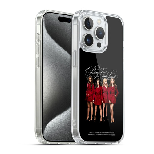 Pretty Little Liars Graphics Characters Soft Gel Case for Apple iPhone 15 Pro & MagSafe