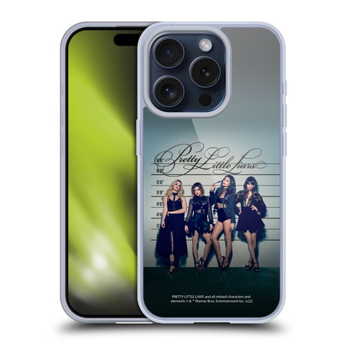 Pretty Little Liars Graphics Season 7 Poster Soft Gel Case for Apple iPhone 15 Pro