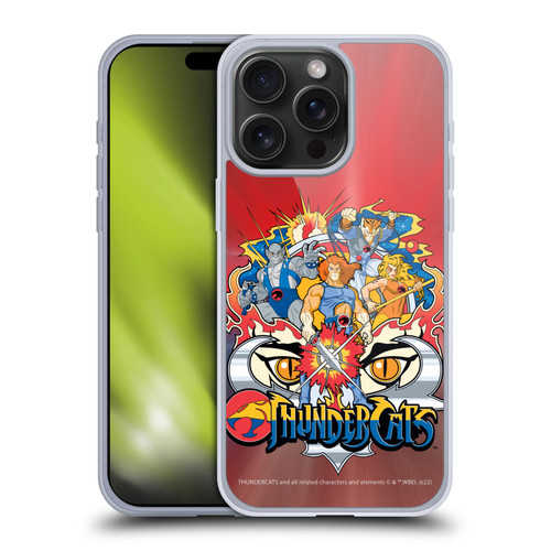 Thundercats Graphics Characters Soft Gel Case for Apple iPhone 15 Pro Max
