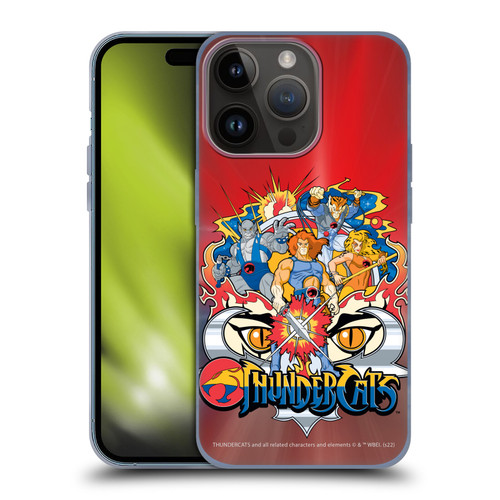 Thundercats Graphics Characters Soft Gel Case for Apple iPhone 15 Pro
