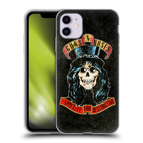 Guns N' Roses Vintage Slash Soft Gel Case for Apple iPhone 11