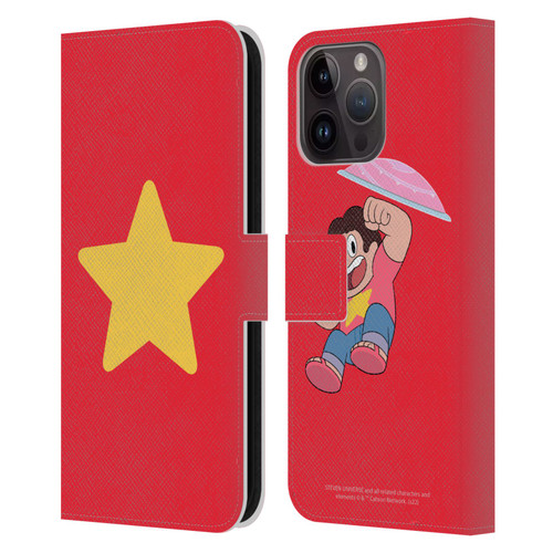 Steven Universe Graphics Logo Leather Book Wallet Case Cover For Apple iPhone 15 Pro Max