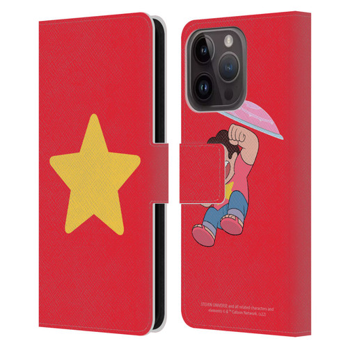 Steven Universe Graphics Logo Leather Book Wallet Case Cover For Apple iPhone 15 Pro
