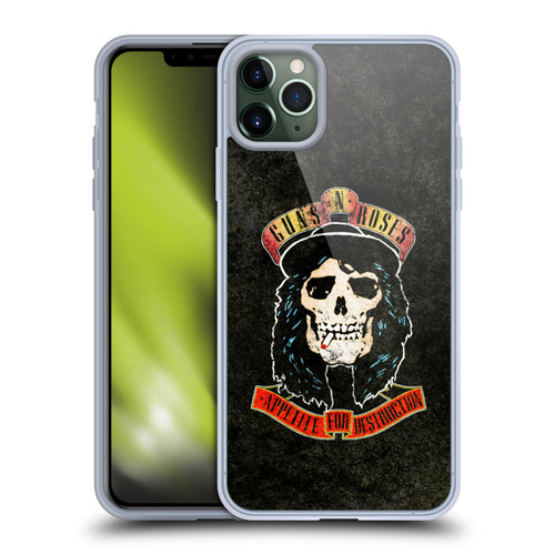 Guns N' Roses Vintage Stradlin Soft Gel Case for Apple iPhone 11 Pro Max