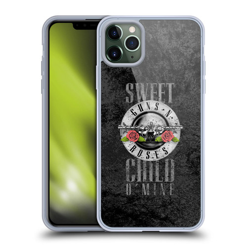 Guns N' Roses Vintage Sweet Child O' Mine Soft Gel Case for Apple iPhone 11 Pro Max