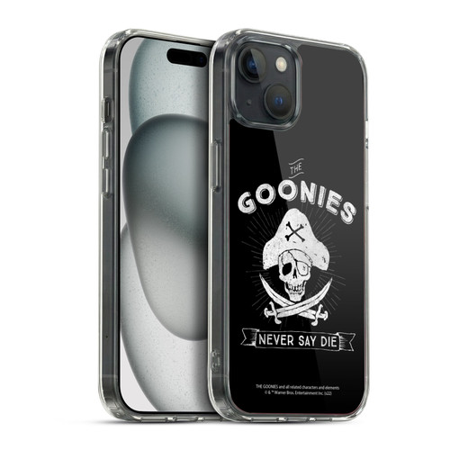 The Goonies Graphics Logo Soft Gel Case for Apple iPhone 15 Plus