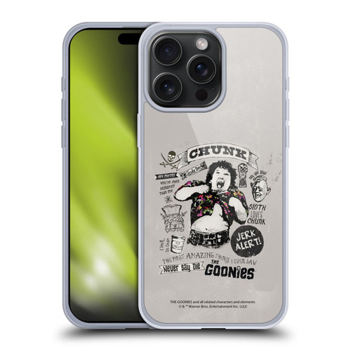 The Goonies Graphics Character Art Soft Gel Case for Apple iPhone 15 Pro Max