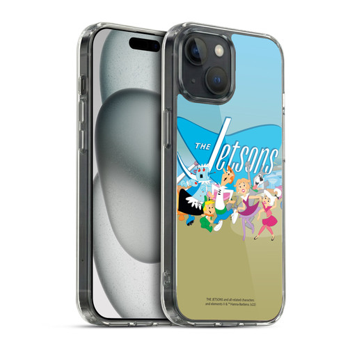 The Jetsons Graphics Group Soft Gel Case for Apple iPhone 15 & MagSafe
