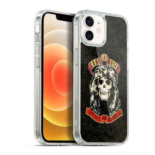 Guns N' Roses Vintage Adler Soft Gel Case for Apple iPhone 12 / iPhone 12 Pro & MagSafe
