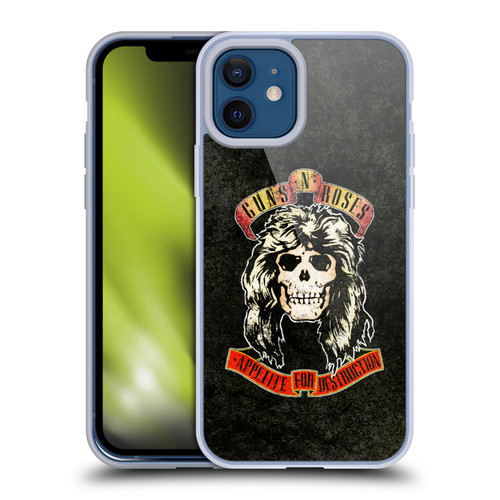 Guns N' Roses Vintage Adler Soft Gel Case for Apple iPhone 12 / iPhone 12 Pro