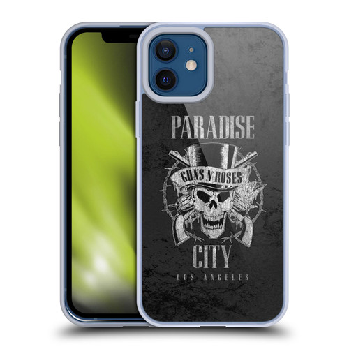 Guns N' Roses Vintage Paradise City Soft Gel Case for Apple iPhone 12 / iPhone 12 Pro