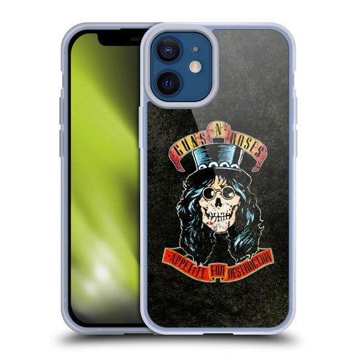Guns N' Roses Vintage Slash Soft Gel Case for Apple iPhone 12 Mini