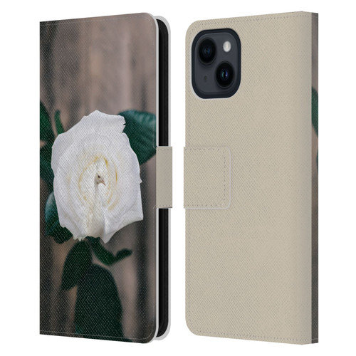 Pixelmated Animals Surreal Pets Peacock Rose Leather Book Wallet Case Cover For Apple iPhone 15