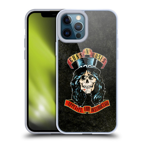 Guns N' Roses Vintage Slash Soft Gel Case for Apple iPhone 12 Pro Max