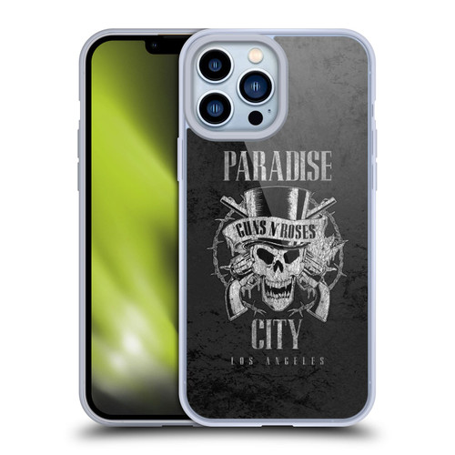 Guns N' Roses Vintage Paradise City Soft Gel Case for Apple iPhone 13 Pro Max