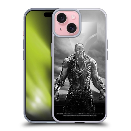 Zack Snyder's Justice League Snyder Cut Character Art Darkseid Soft Gel Case for Apple iPhone 15