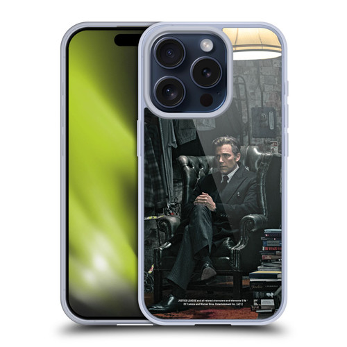 Zack Snyder's Justice League Snyder Cut Photography Bruce Wayne Soft Gel Case for Apple iPhone 15 Pro