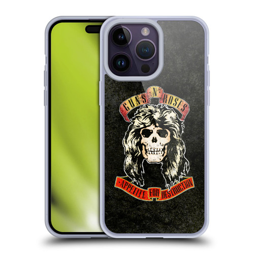 Guns N' Roses Vintage Adler Soft Gel Case for Apple iPhone 14 Pro Max