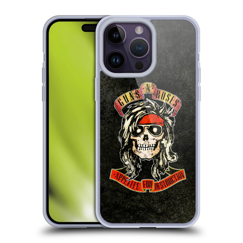 Guns N' Roses Vintage McKagan Soft Gel Case for Apple iPhone 14 Pro Max