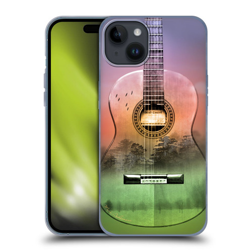 Mark Ashkenazi Music Map Soft Gel Case for Apple iPhone 15 Plus