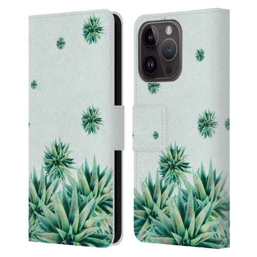 Mark Ashkenazi Banana Life Tropical Stars Leather Book Wallet Case Cover For Apple iPhone 15 Pro