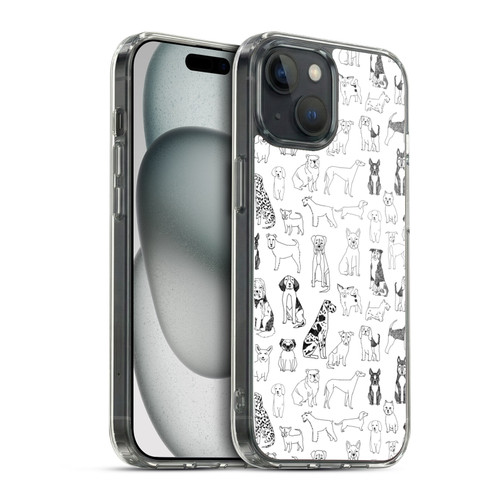 Andrea Lauren Design Animals Canine Line Soft Gel Case for Apple iPhone 15 & MagSafe